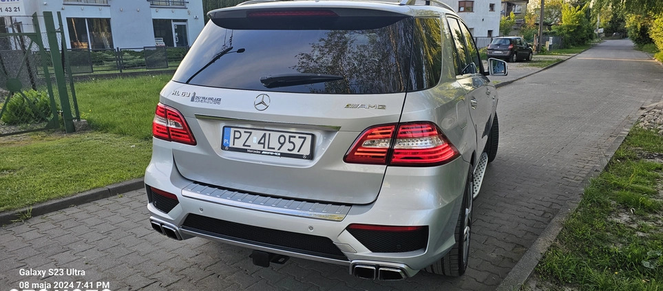 Mercedes-Benz ML cena 155000 przebieg: 163000, rok produkcji 2014 z Swarzędz małe 631